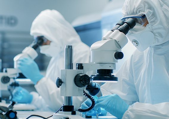 Photo of people in laboratory - Integrity Cleanroom