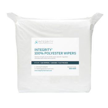 Integrity 100% Polyester 140gsm Wipes - Pack