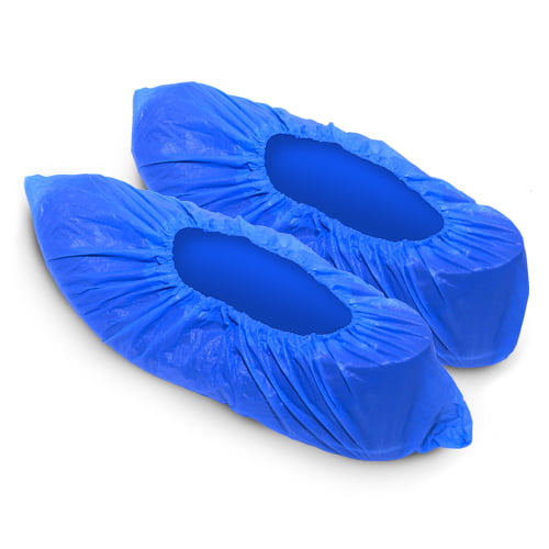 Integrity™ Polyethylene Shoe Covers (CPE) Blue Photo