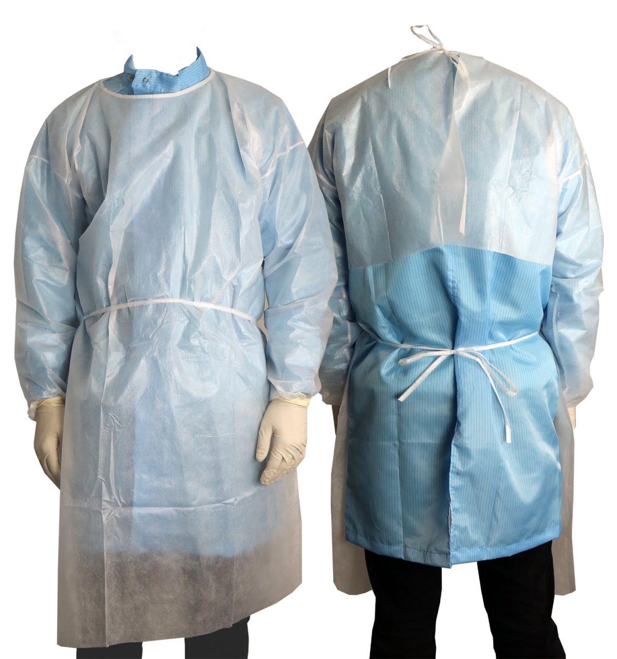 Integrity Cleanroom Isolation Gown - White