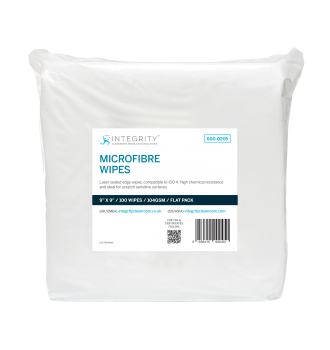 600-0205 Integrity Microfibre Wipes pack Integrity Microfibre Wipes pack - Integrity Cleanroom
